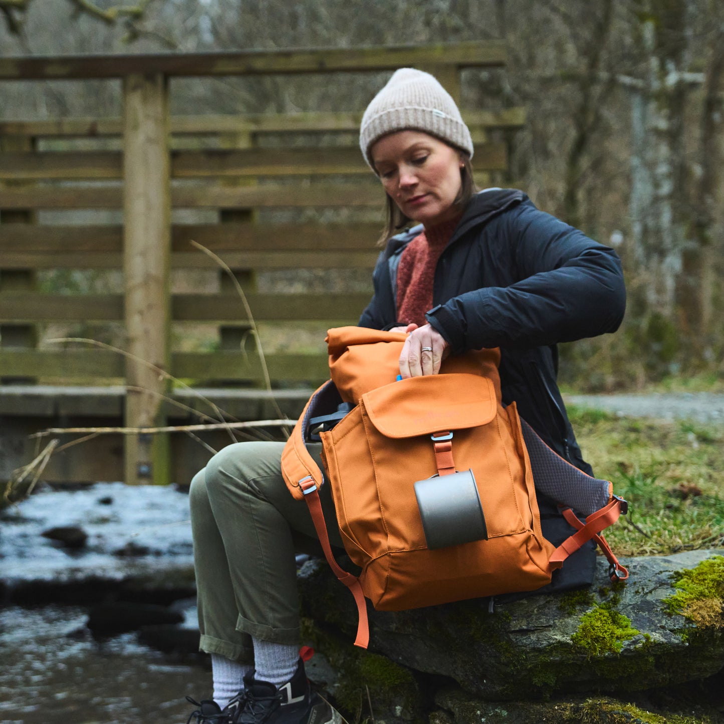 Smith The Original Roll Pack 15L (Ember) - Lifestyle