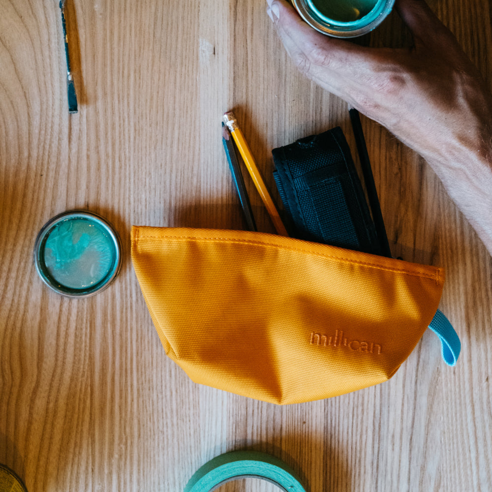 The Core Pencil Case (Sunset) - Lifestyle