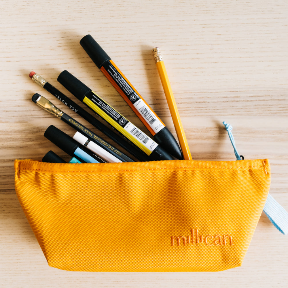 The Core Pencil Case (Sunset) - Lifestyle