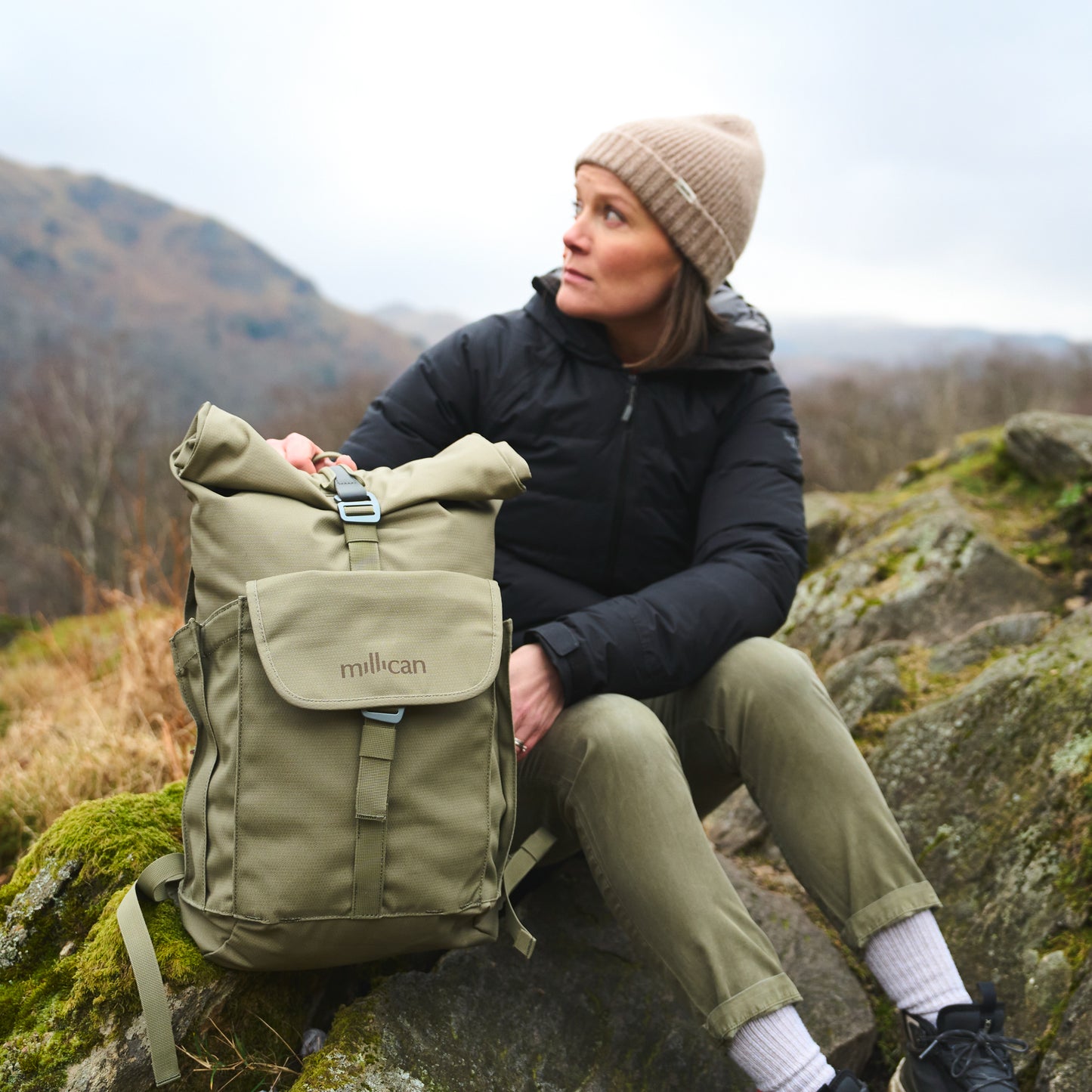 Smith The Original Roll Pack 25L (Moss) - Lifestyle